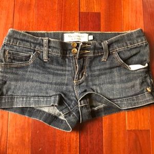 Abercrombie and Fitch jean shorts
